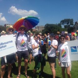 Melbourne Water Refract at Midsumma Pride March