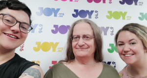 Kayleen White at Joy FM