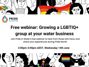 Webinar: Growing a LGBTIQ+ group at your water business